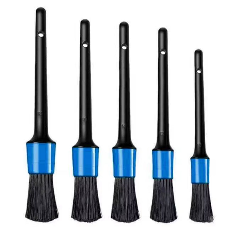 1/5PCS Car Detailing Brush Set Cleaner for Cleaning Interior Trim Exterior for Cars Dashboard Air Vent Wheel Cleaning Brush