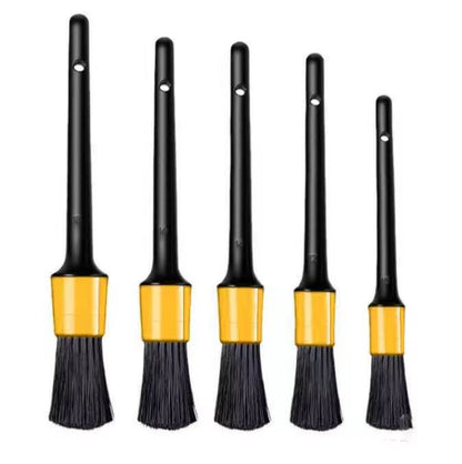 1/5PCS Car Detailing Brush Set Cleaner for Cleaning Interior Trim Exterior for Cars Dashboard Air Vent Wheel Cleaning Brush