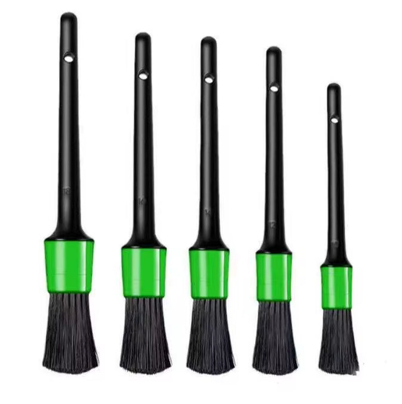 1/5PCS Car Detailing Brush Set Cleaner for Cleaning Interior Trim Exterior for Cars Dashboard Air Vent Wheel Cleaning Brush