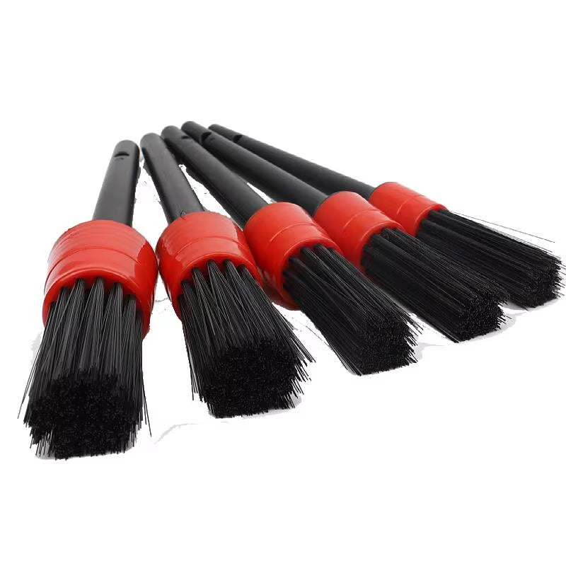 1/5PCS Car Detailing Brush Set Cleaner for Cleaning Interior Trim Exterior for Cars Dashboard Air Vent Wheel Cleaning Brush